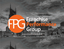 Tablet Screenshot of franchiseperformancegroup.com